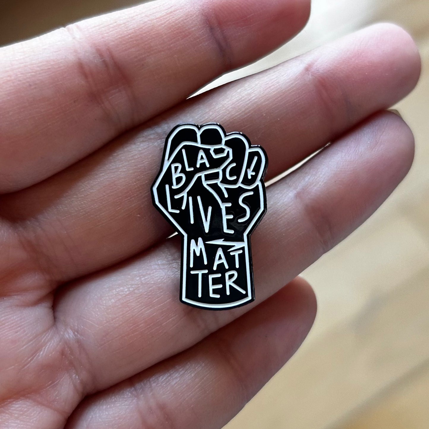 Black Lives Matter Enamel Pin