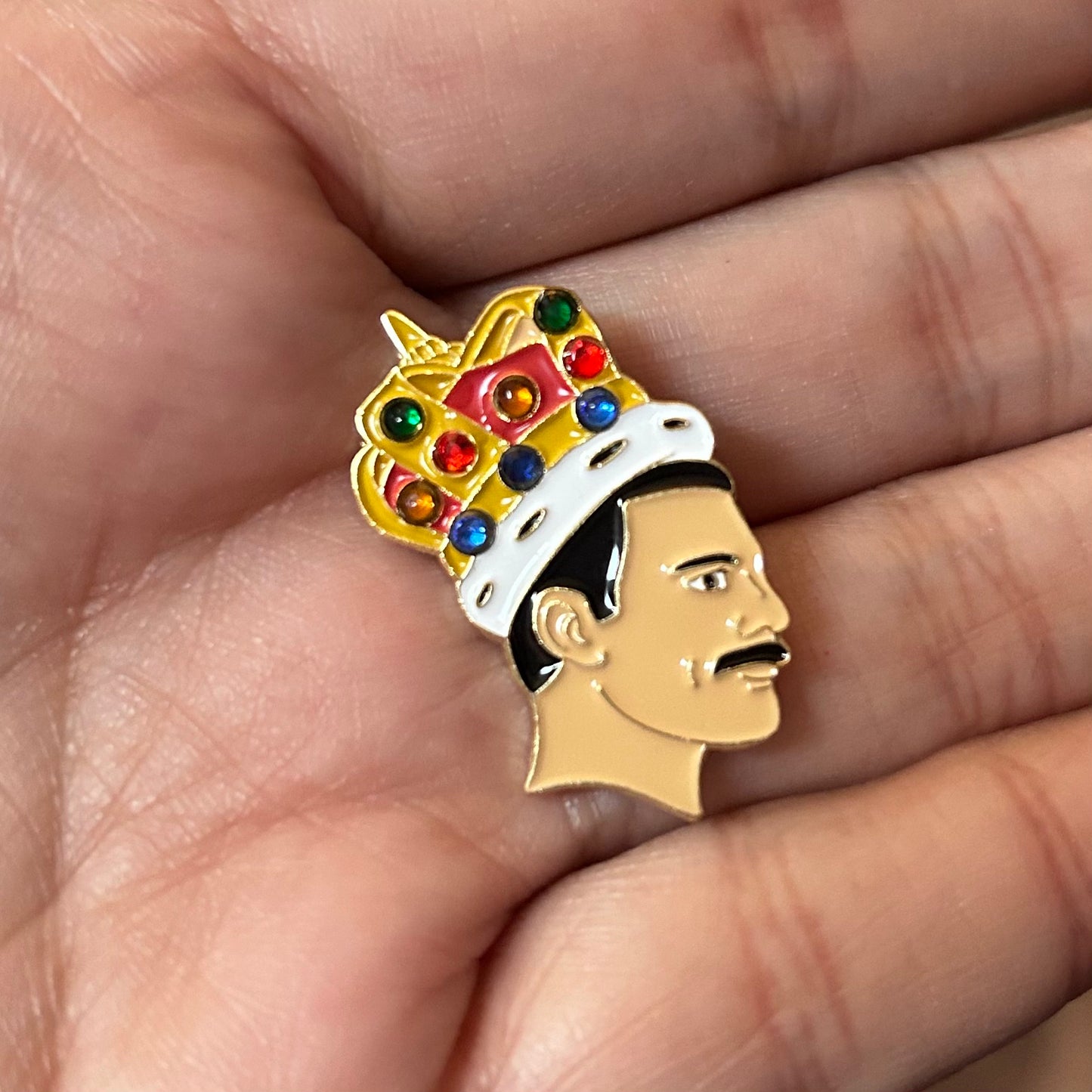 Freddie Mercury Enamel Pin