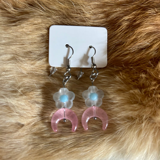 $10 Moon Flower Earrings