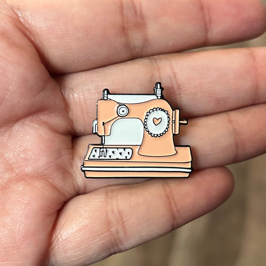 Sewing Machine Enamel Pin