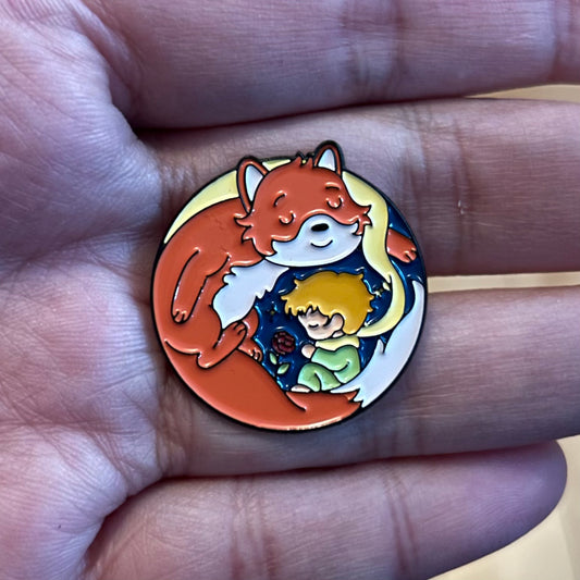 Le Petit Prince Round Enamel Pin