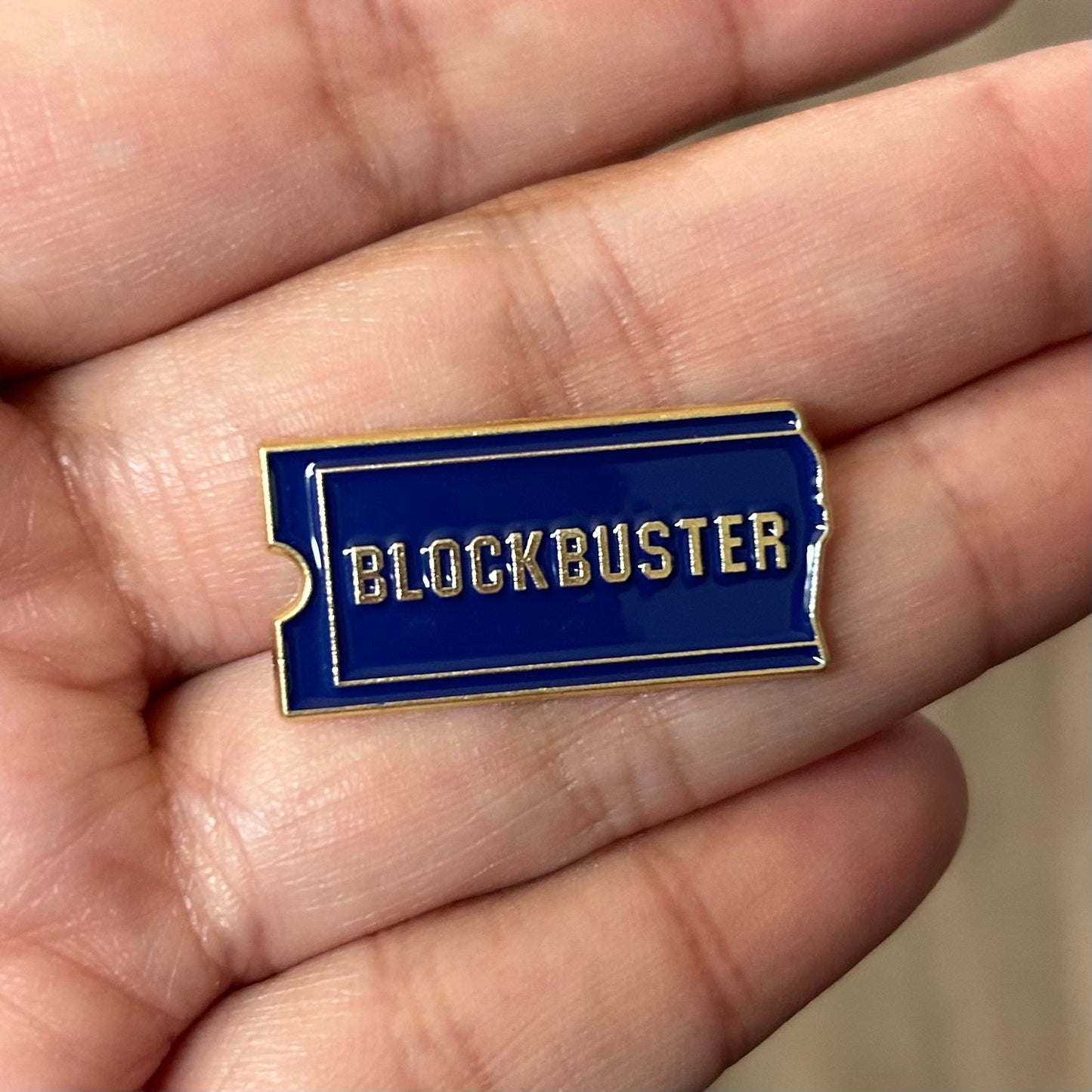 Blockbuster Enamel Pin