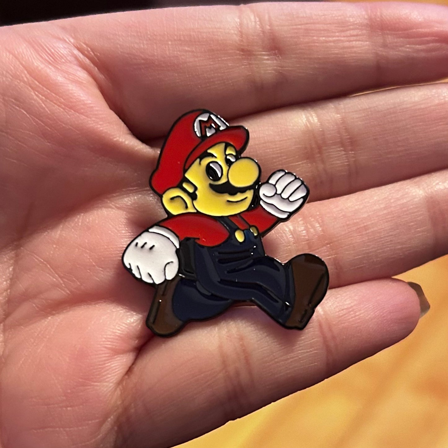 Mario Enamel Pin