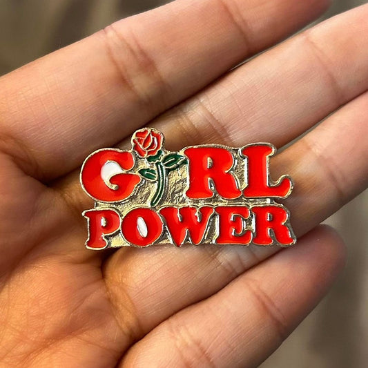 Girl Power Enamel Pin