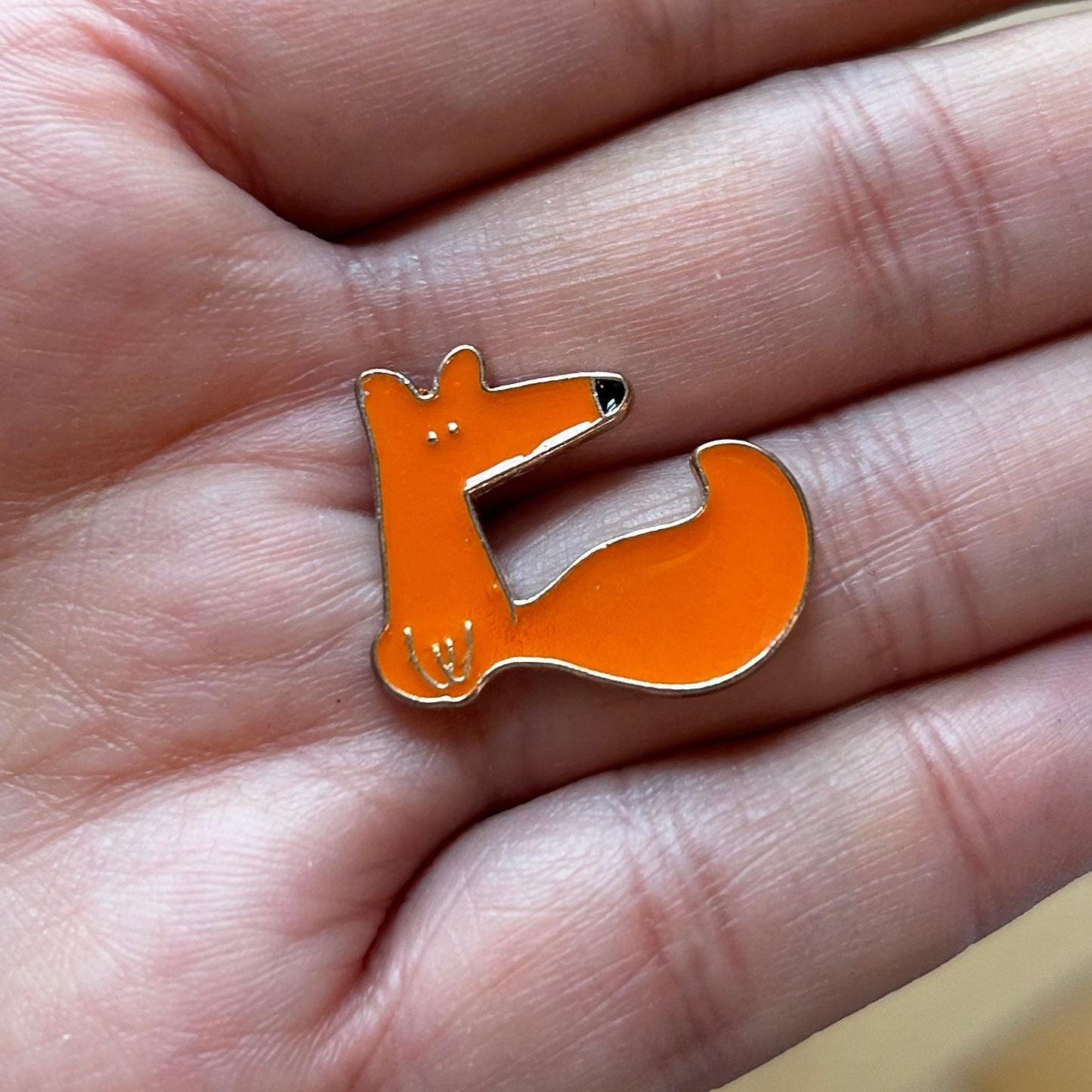 The Little Prince Fox Enamel Pin