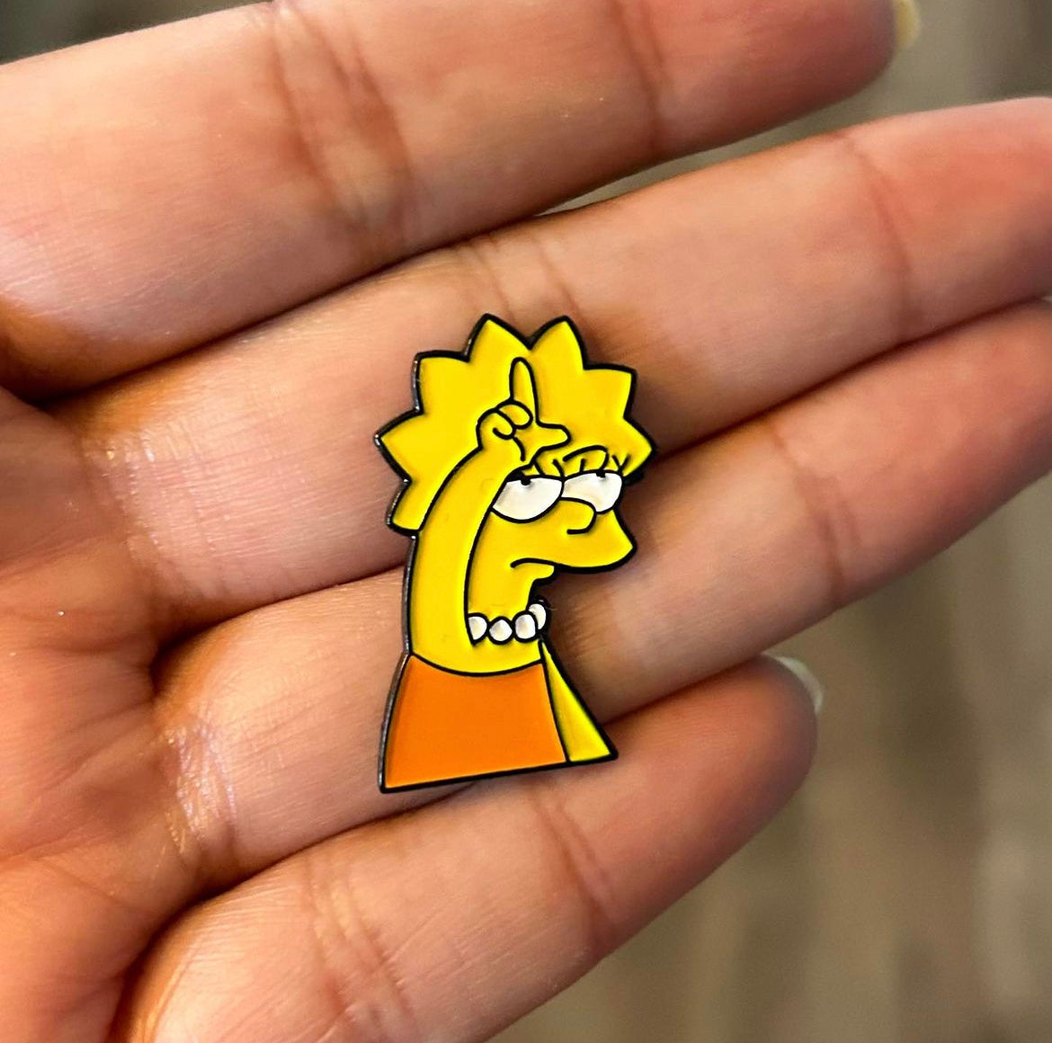 Lisa Simpson Enamel Pin