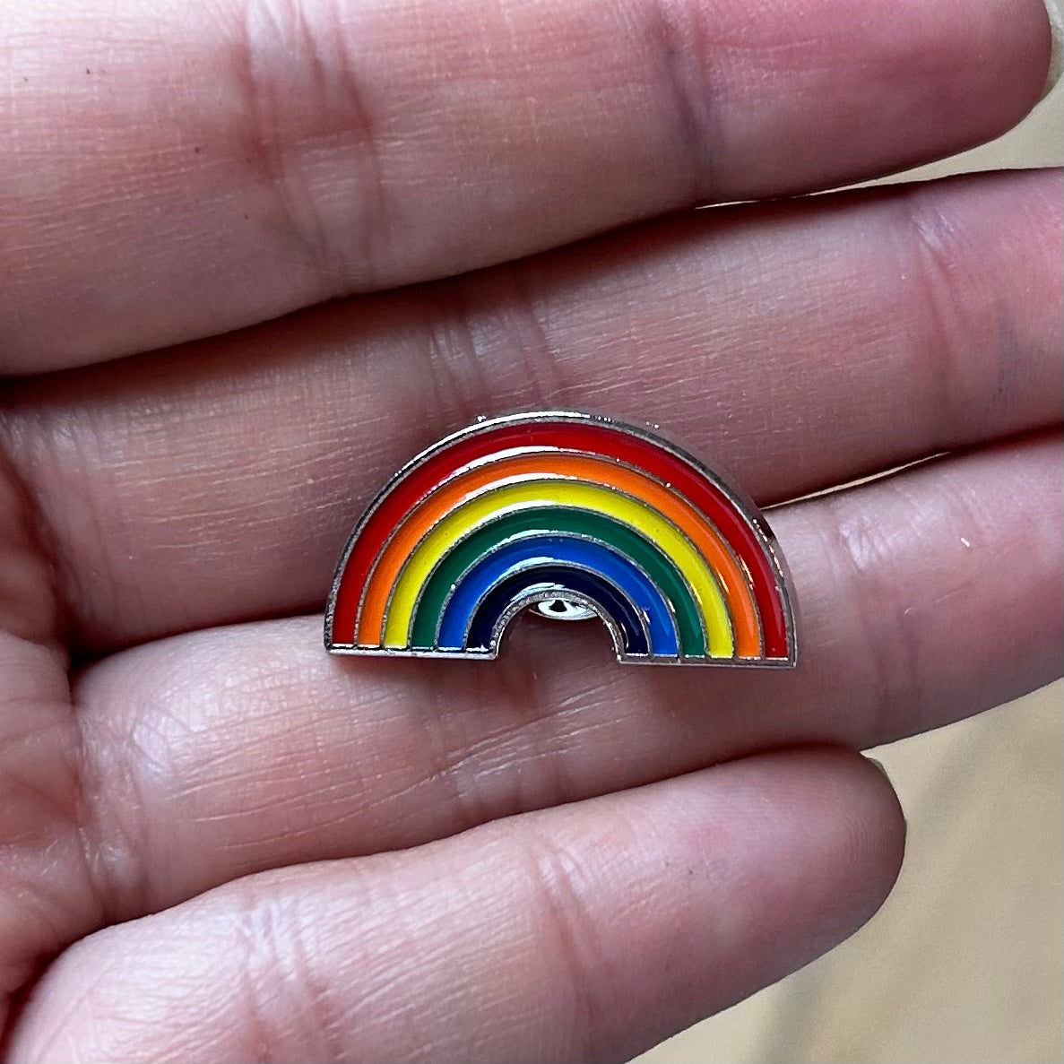 Pride Rainbow Enamel Pin